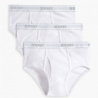 2(X)IST Cheap Online Essential Cotton Fly Front Brief 3-Pack