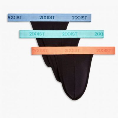 2(X)IST Sale Online Essential Cotton Y-Back Thong 3-Pack