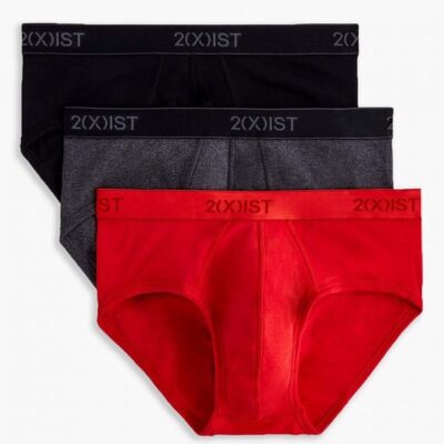 2(X)IST Typical Style Essential Cotton Contour Pouch Brief 3-Pack