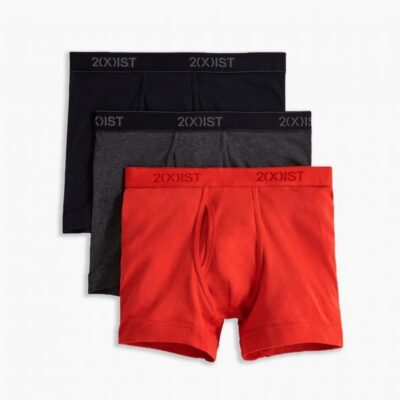 2(X)IST Sale Online Essential Cotton Boxer Brief 3-Pack