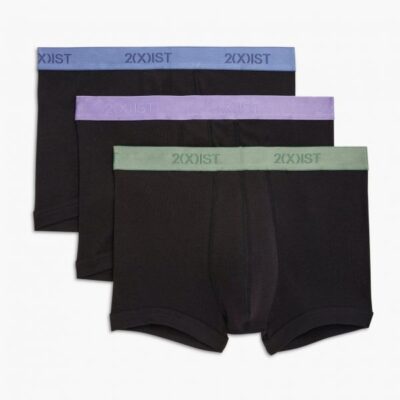 2(X)IST Opening Sales Essential Cotton No-Show Trunk 3-Pack