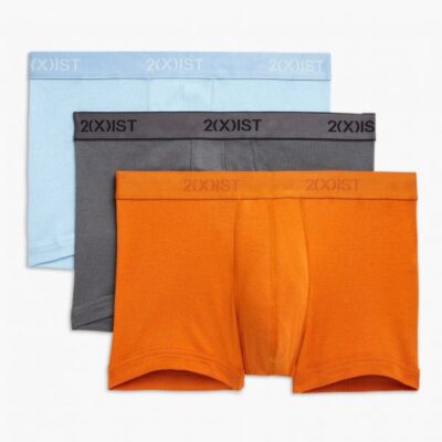 2(X)IST Attractive Essential Cotton No-Show Trunk 3-Pack