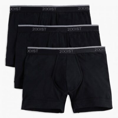 2(X)IST Online Store Cotton Stretch Boxer Brief 3-Pack