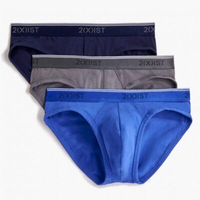 2(X)IST Hot Sell Cotton Stretch No-Show Brief 3-Pack