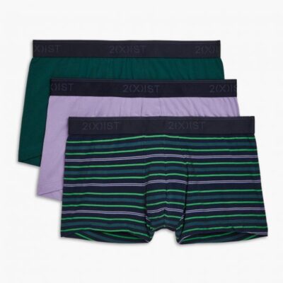 2(X)IST Opening Sales Cotton Stretch No-Show Trunk 3-Pack