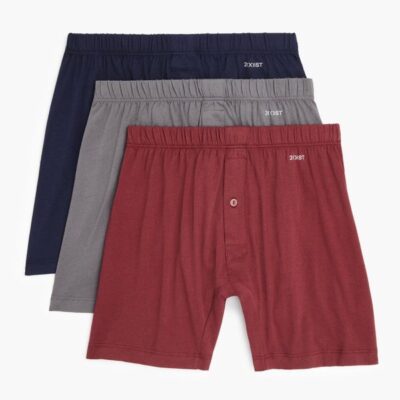 2(X)IST Attractive Pima Cotton Knit Boxer | 3-Pack