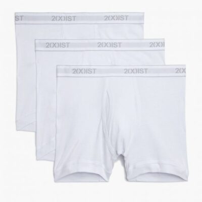 2(X)IST Lower Prices Essential Cotton Boxer Brief 3-Pack