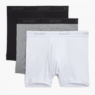 2(X)IST Opening Sales Essential Cotton Boxer Brief 3-Pack