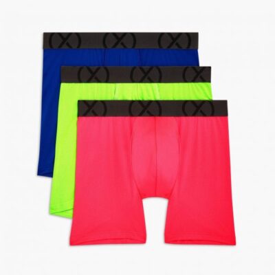 2(X)IST Latest Fashion (X) Sport Mesh | 6″ Boxer Brief 3-pack